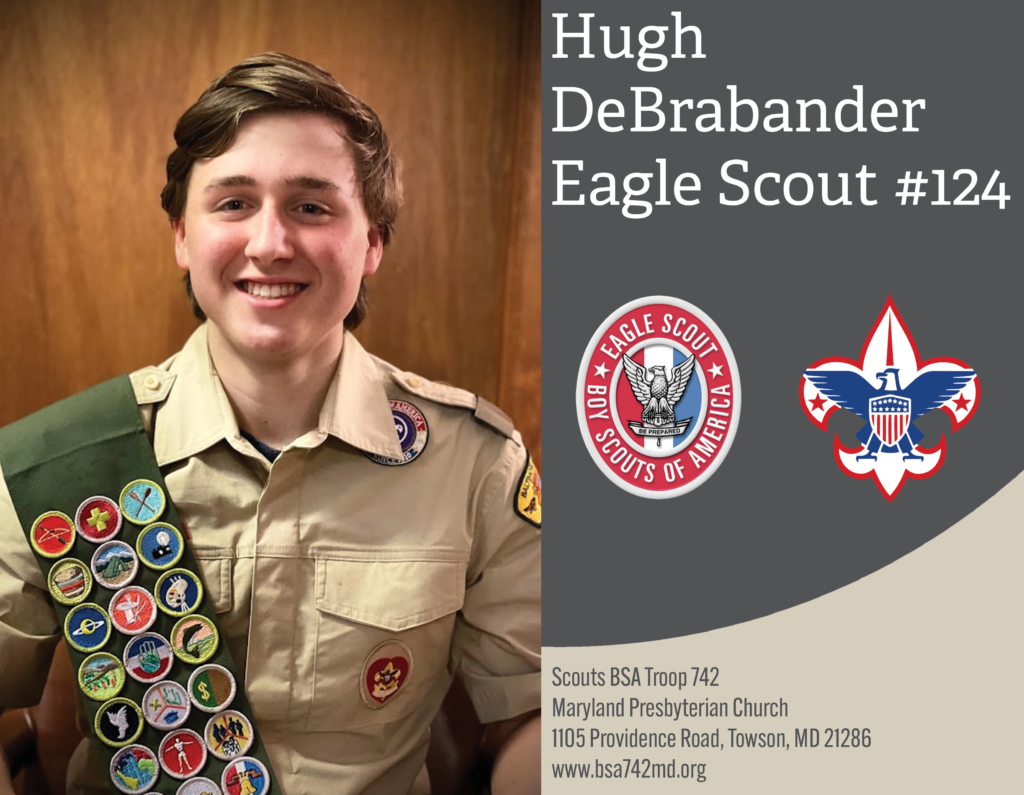 Congratulations to Troop 742 Eagle Scout #124 – Hugh DeBrabander ...